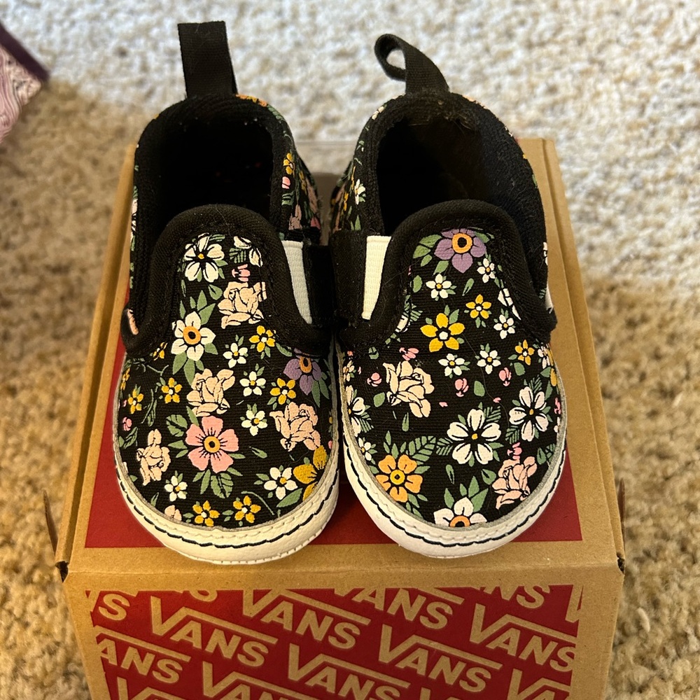 Baby Slip-on Flower Vans
